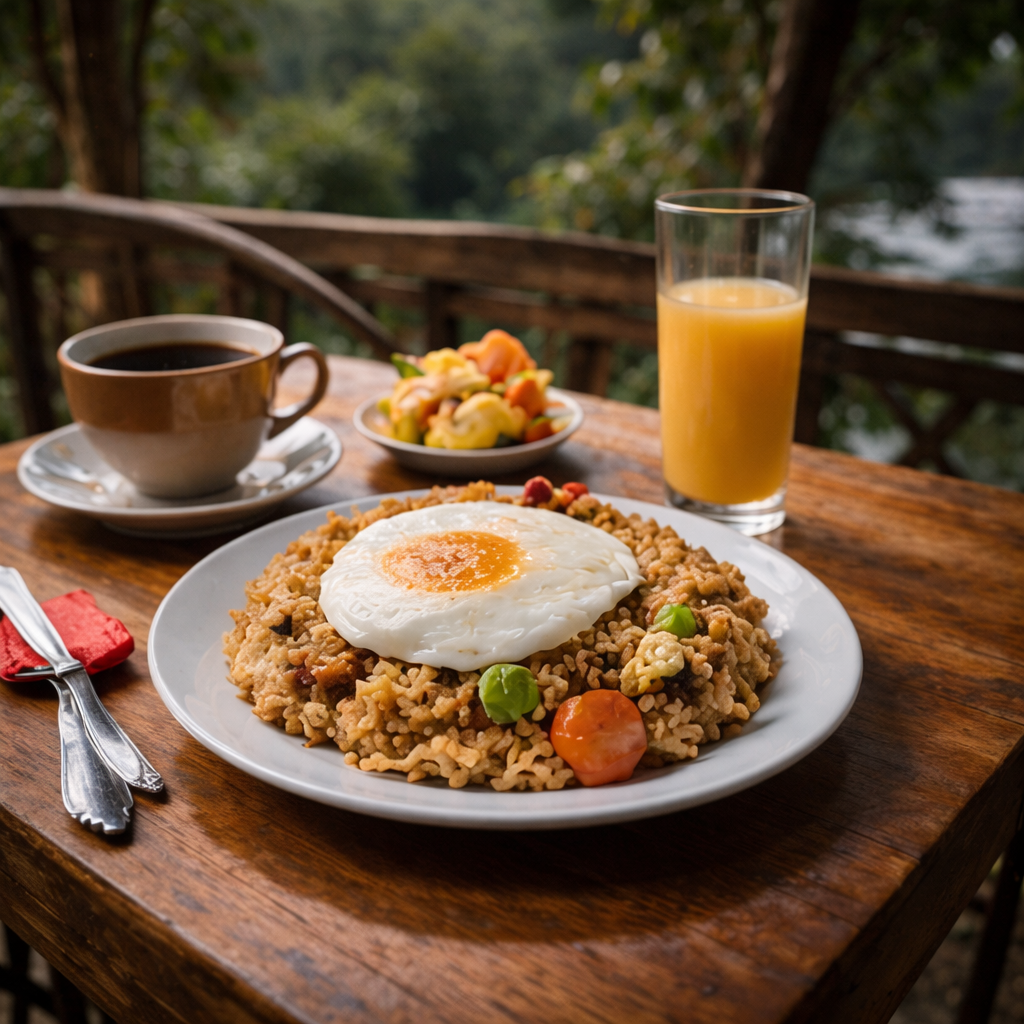 Terrasse et nature autour de My Resto